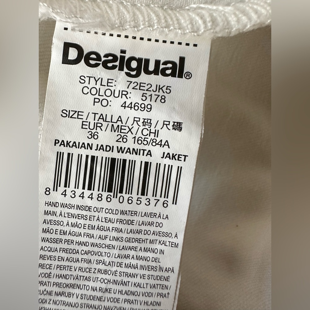 Desigual Multicolor Floral Jean Jacket - Picture 7 of 10